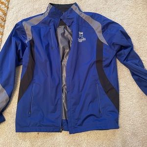 KANSAS CITY ROYALS ZIP-UP JACKET SIZE LARGE (EXCELLENT CONDITION!)